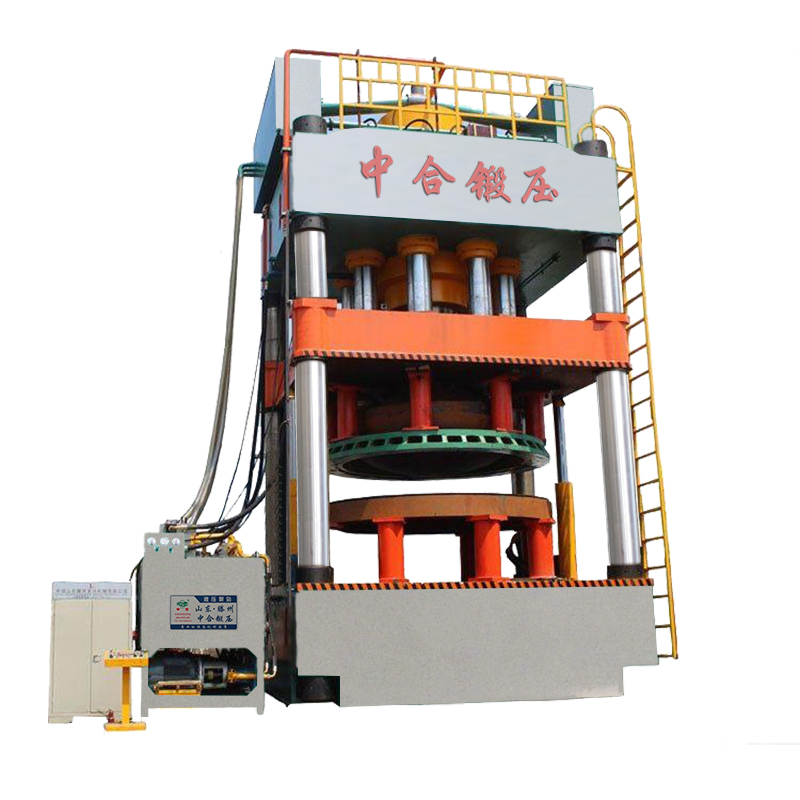 天然氣罐/油罐大封頭拉伸成型液壓機(大封頭沖壓成型油壓機)