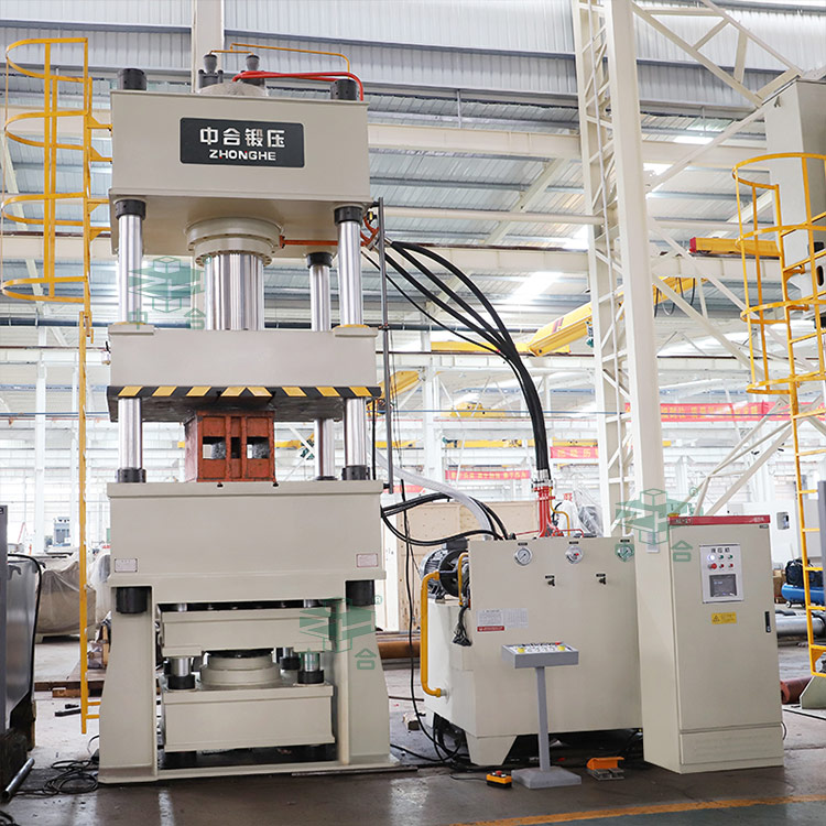 三梁四柱液壓機帶液壓墊.jpg 三梁四柱液壓機帶液壓墊.jpg