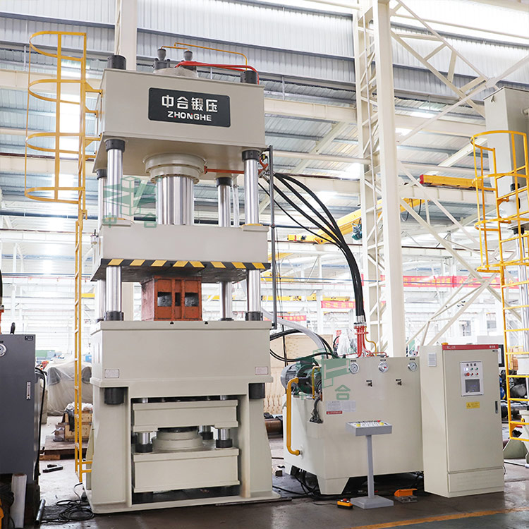 500噸四柱液壓機(jī)帶液壓墊.jpg 500噸四柱液壓機(jī)帶液壓墊.jpg