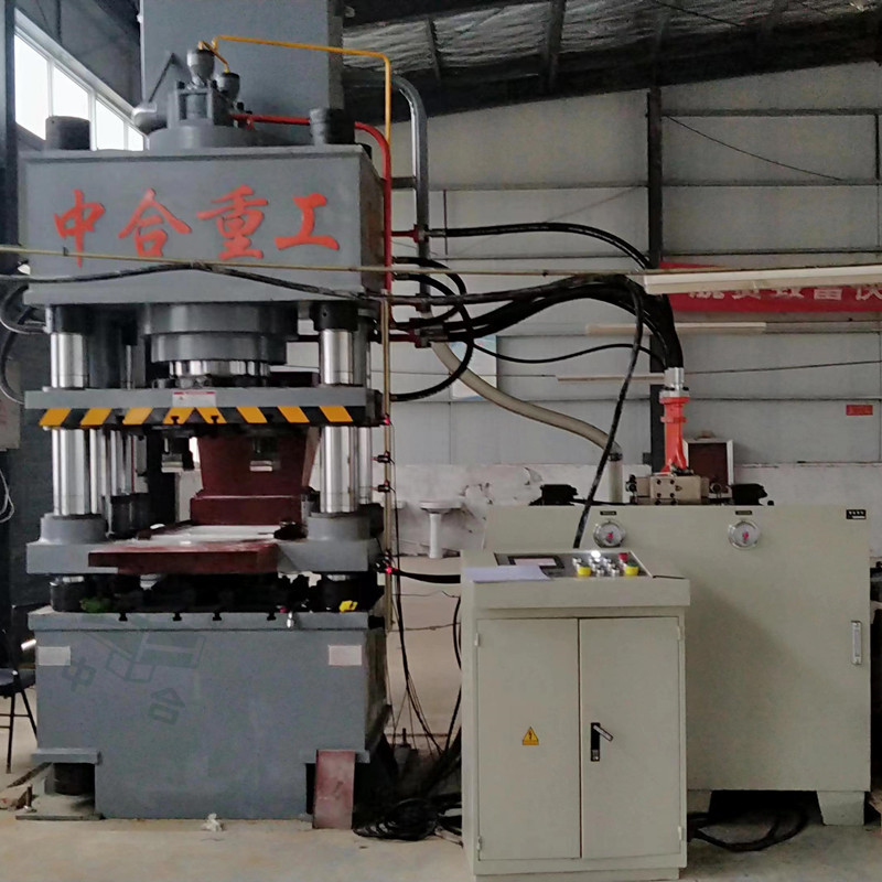 凈水磚成型_凈水劑粉末壓型設備_500噸四梁四柱液壓機(圖1) 凈水磚成型_凈水劑粉末壓型設備_500噸四梁四柱液壓機(圖1)