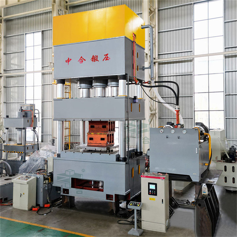 快拼組合式水溝水渠塑料建筑模板生產設備-1500噸四柱液壓機(圖4) 快拼組合式水溝水渠塑料建筑模板生產設備-1500噸四柱液壓機(圖4)